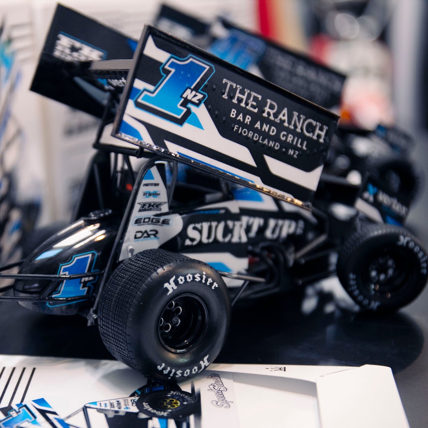 1: 18th Custom Sprint Car Die-cast