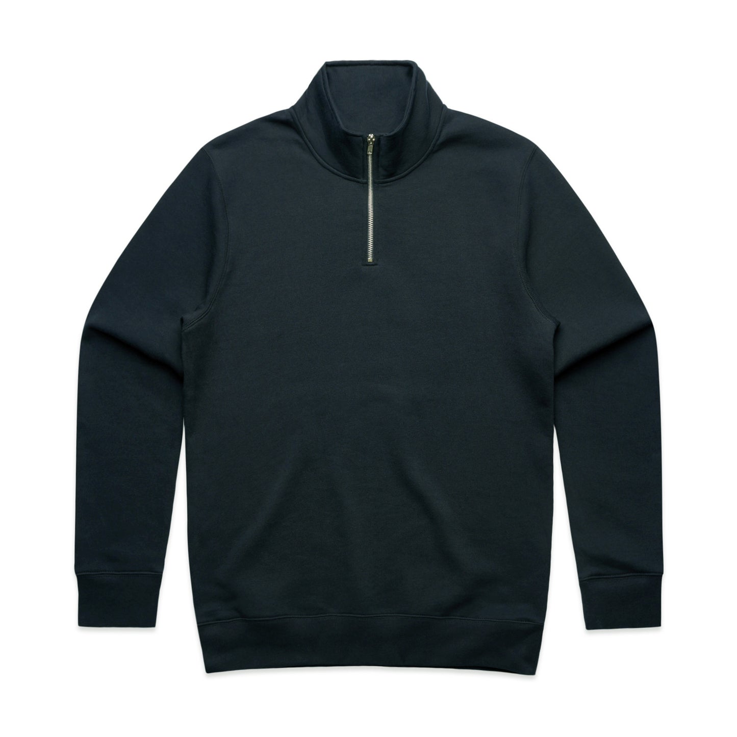 Stencil Half Zip Crew - Navy