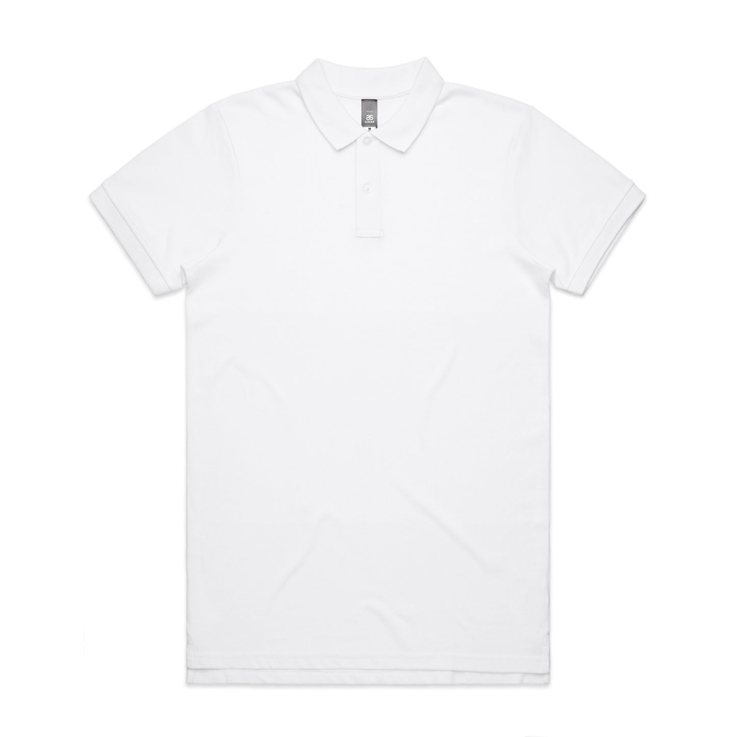 Pique Polo - White