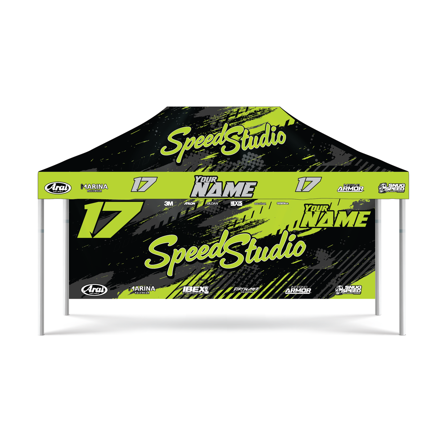 Custom Made Pit Tent - Edge