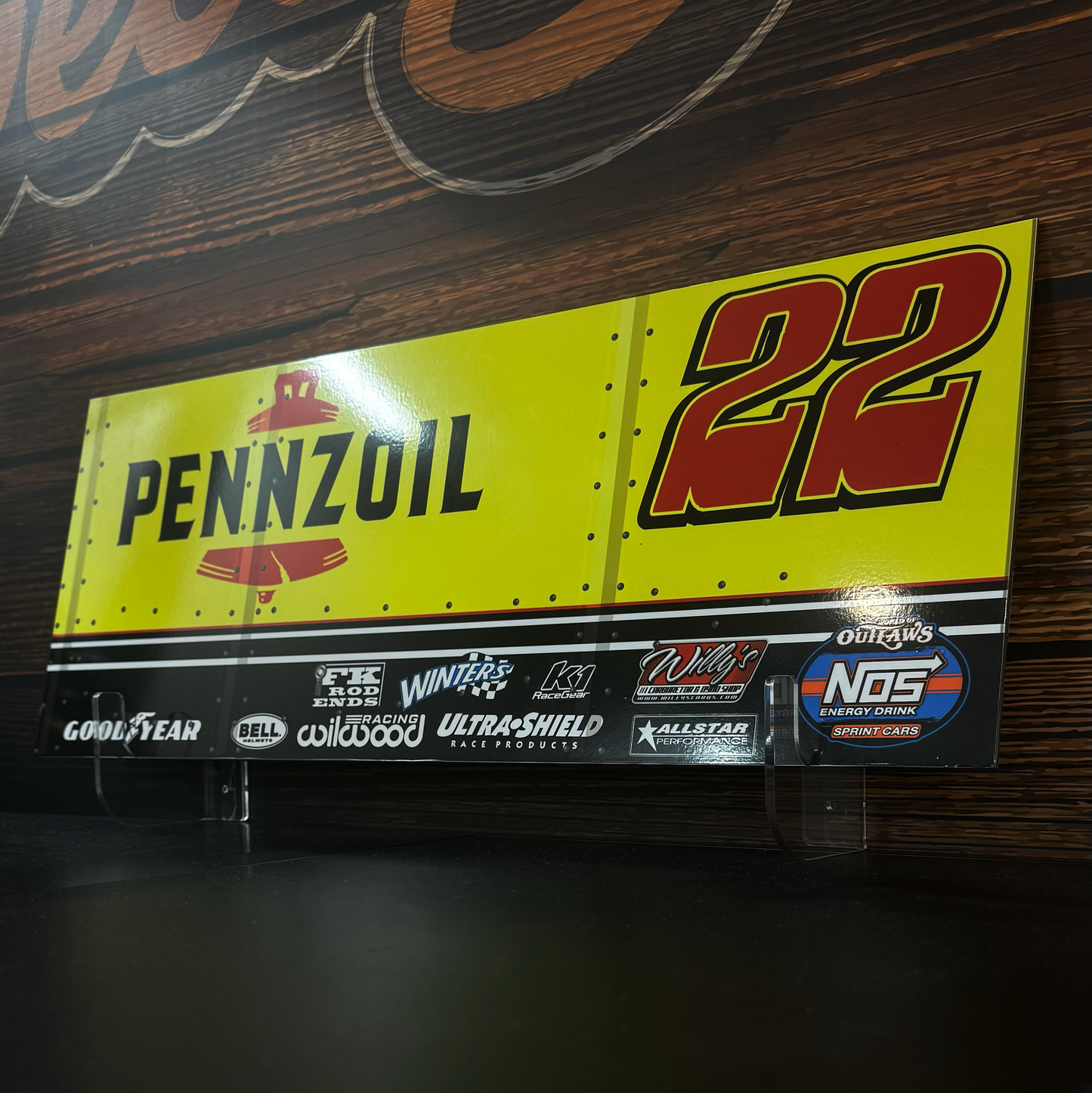 Custom Sprintcar Wing Panel
