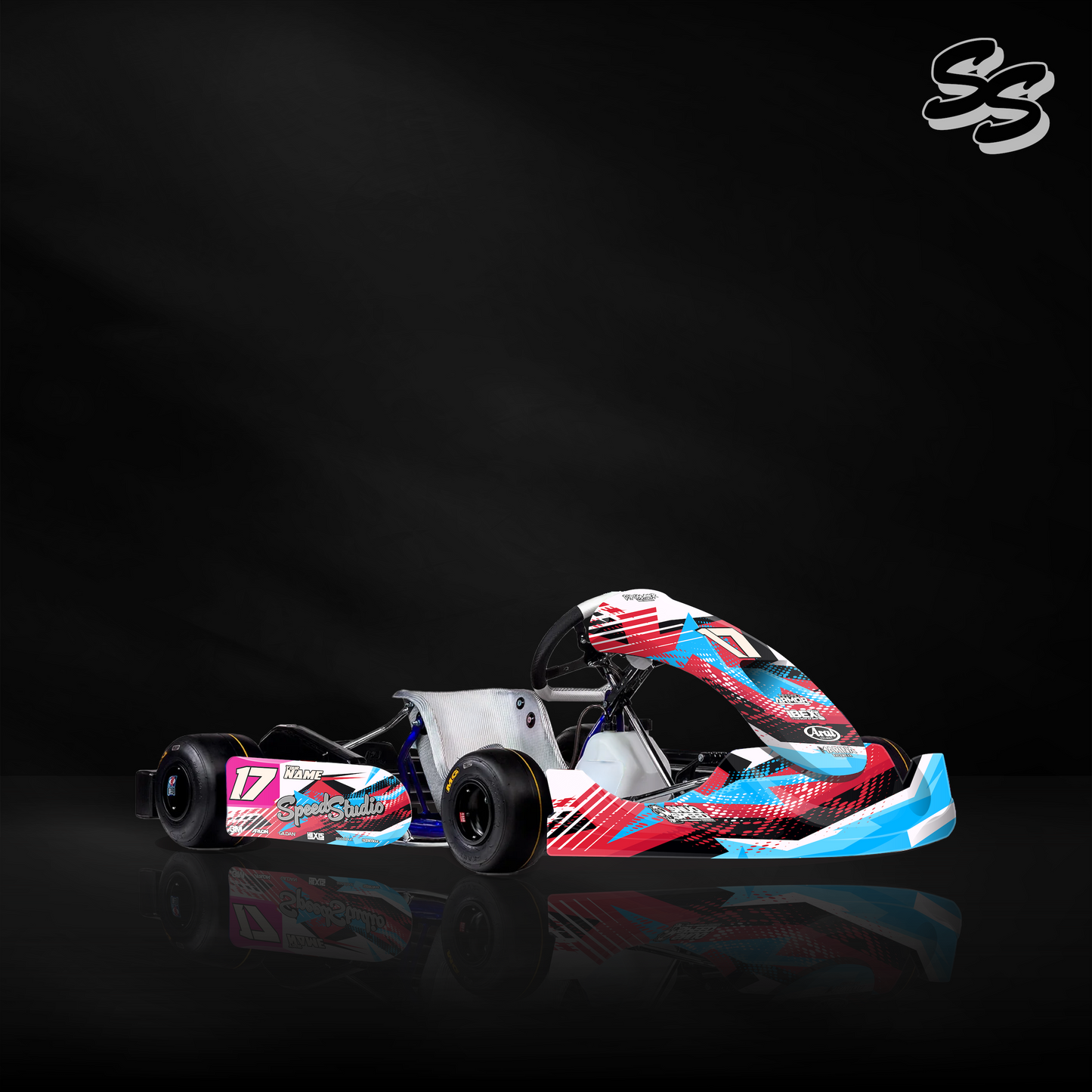 Custom Kart Graphics - Rock