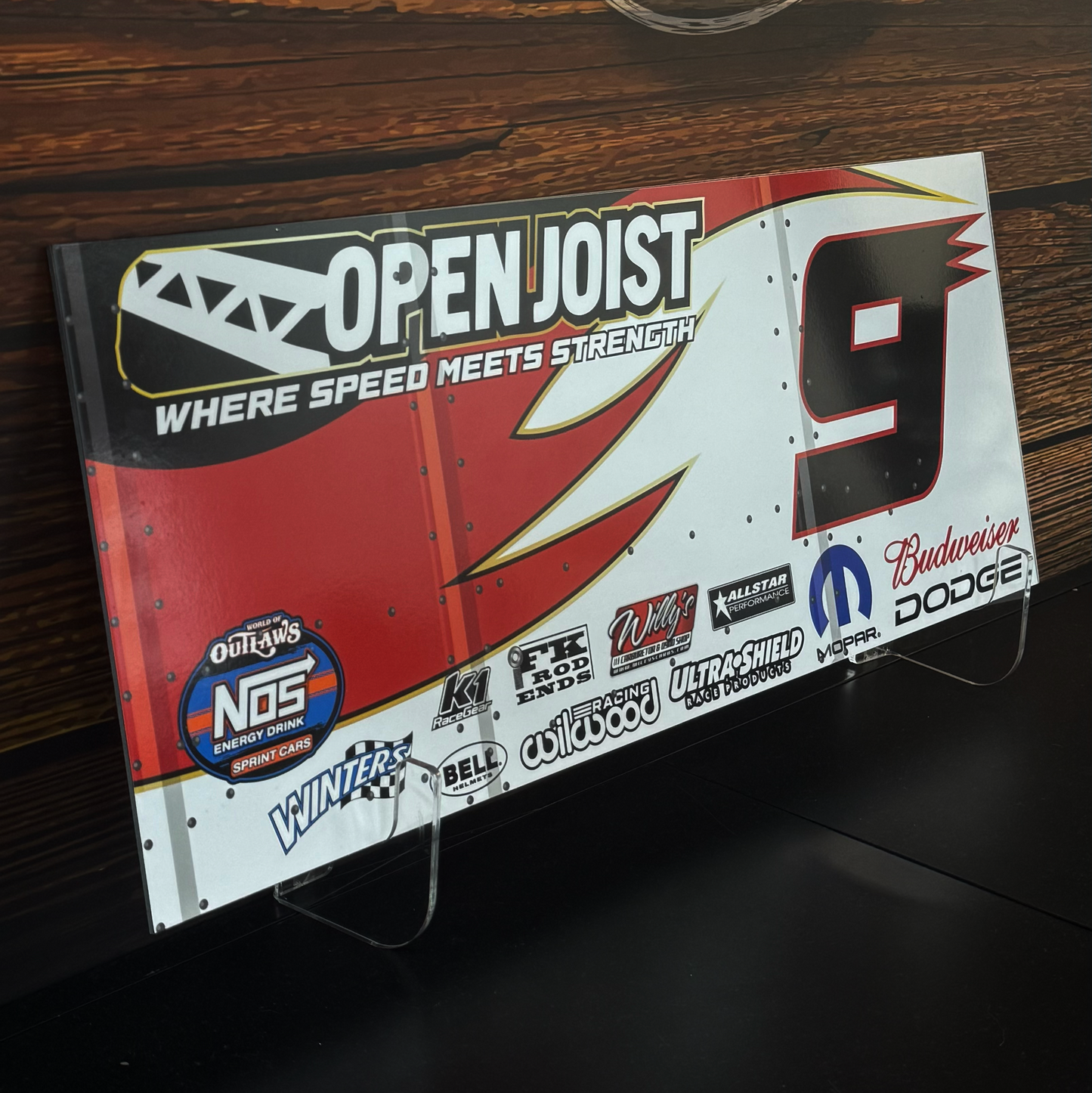 Custom Sprintcar Wing Panel