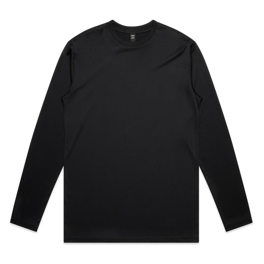 Staple Active L/S Tee - Black