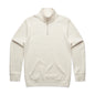 Stencil Half Zip Crew - Ecru