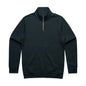 Stencil Half Zip Crew - Navy