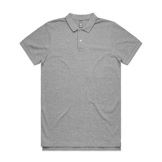 Pique Polo - Grey Marle