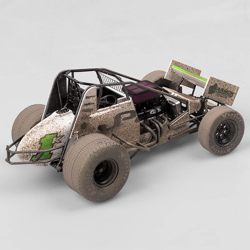 1:18 Scale Jason Pryde Motorsport #1K Kyle Larson Sprintcar - 2024 High Limit International Perth Winner