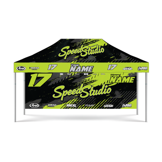 Custom Made Pit Tent - Edge